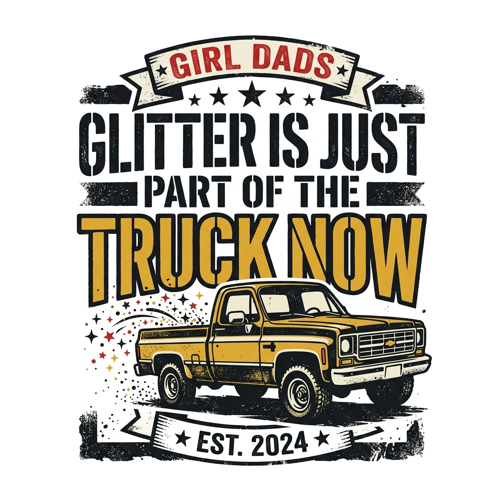 Glitter is just part of the truck now