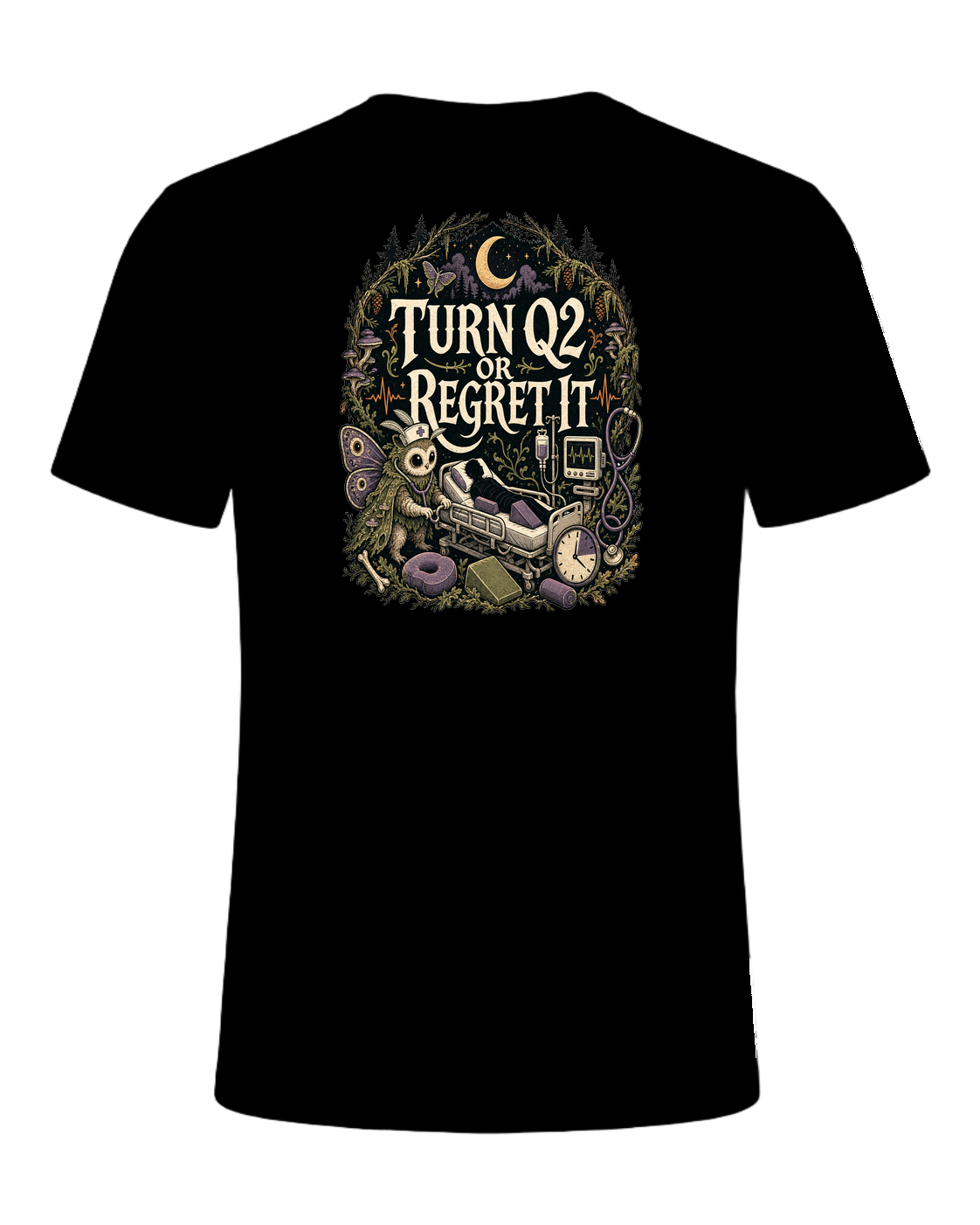 TURN Q2 OR REGRET IT — Black