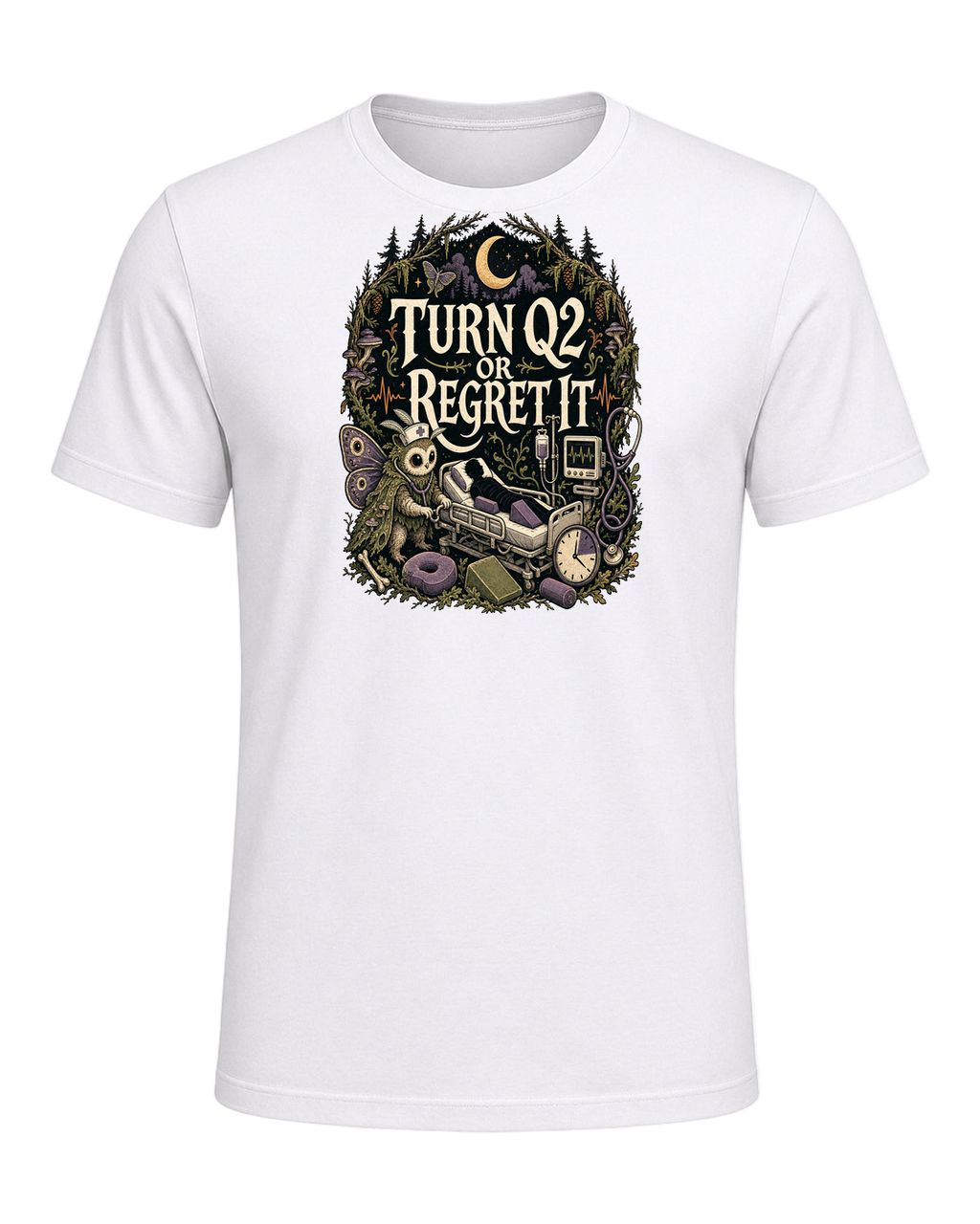 TURN Q2 OR REGRET IT — White