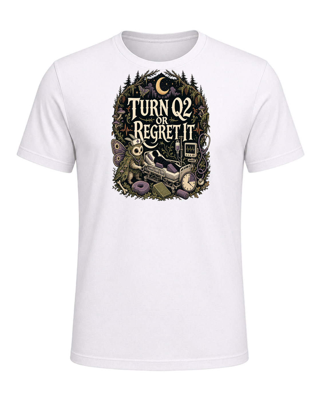 TURN Q2 OR REGRET IT — White