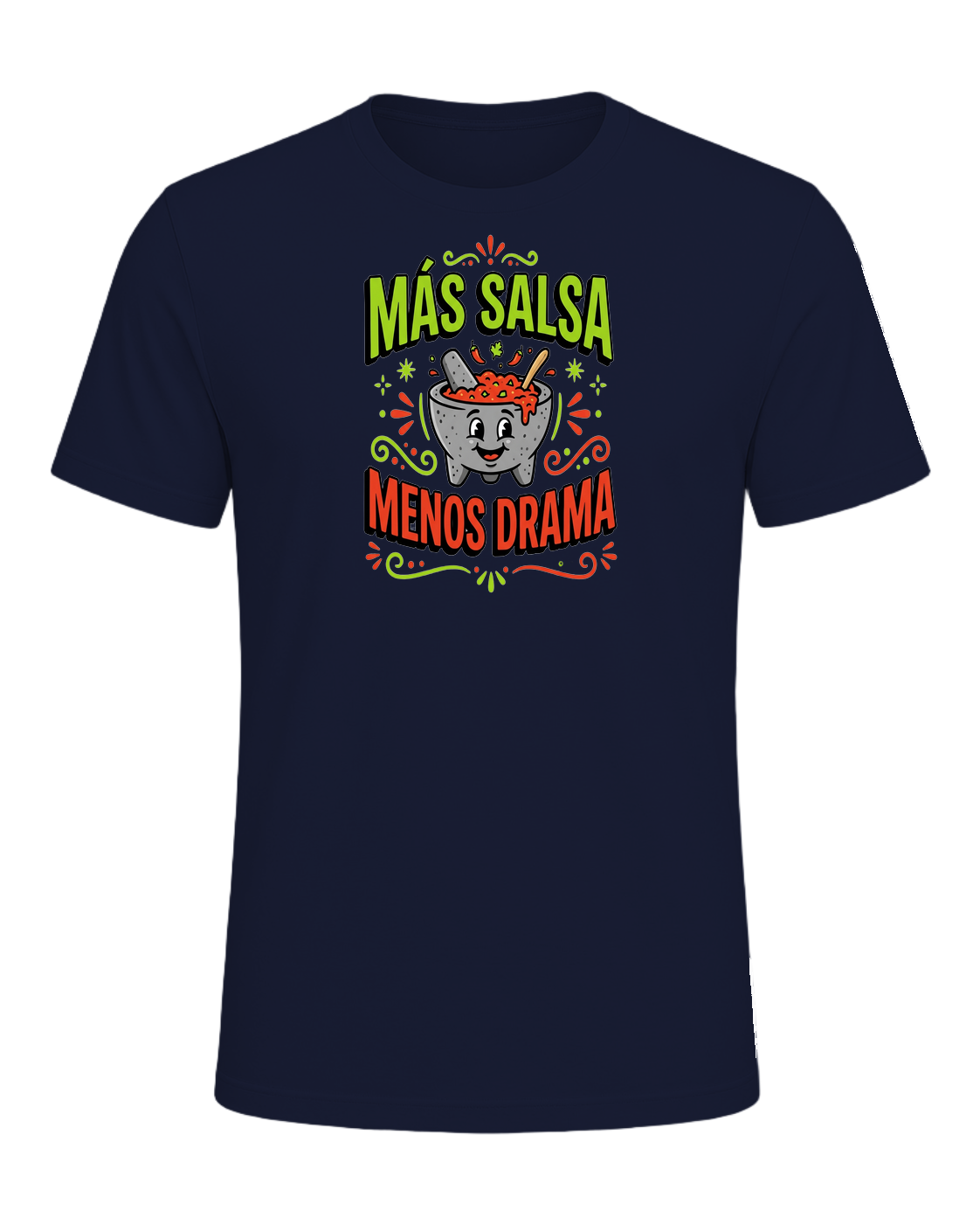 Más Salsa Menos Drama — Navy