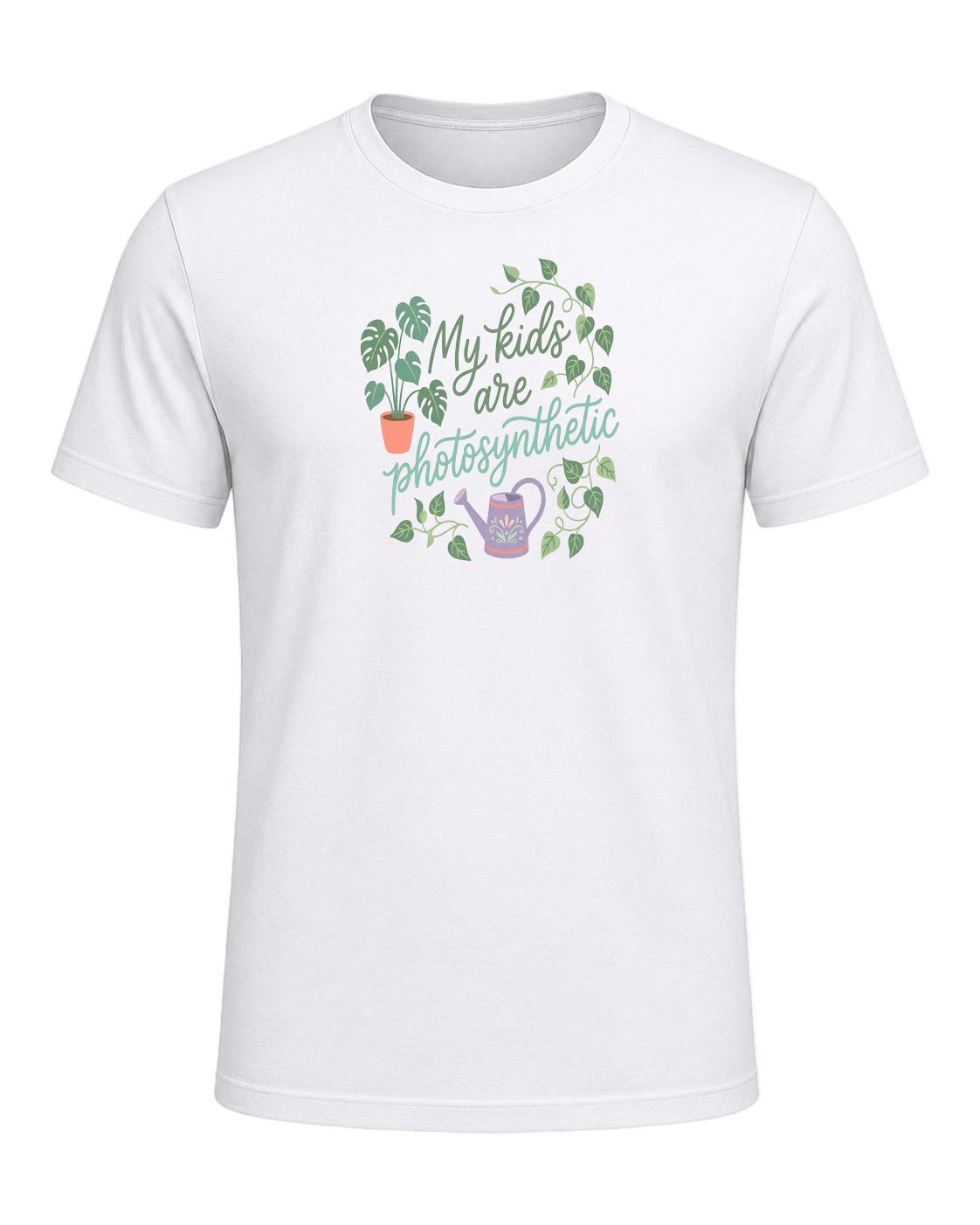 My kids are photosynthetic — White