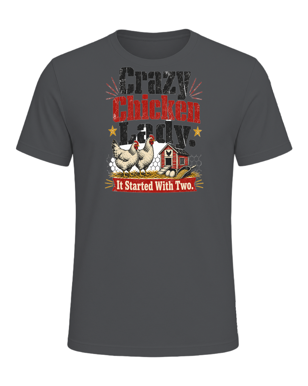 Crazy Chicken Lady. It Started With Two. — Asphalt