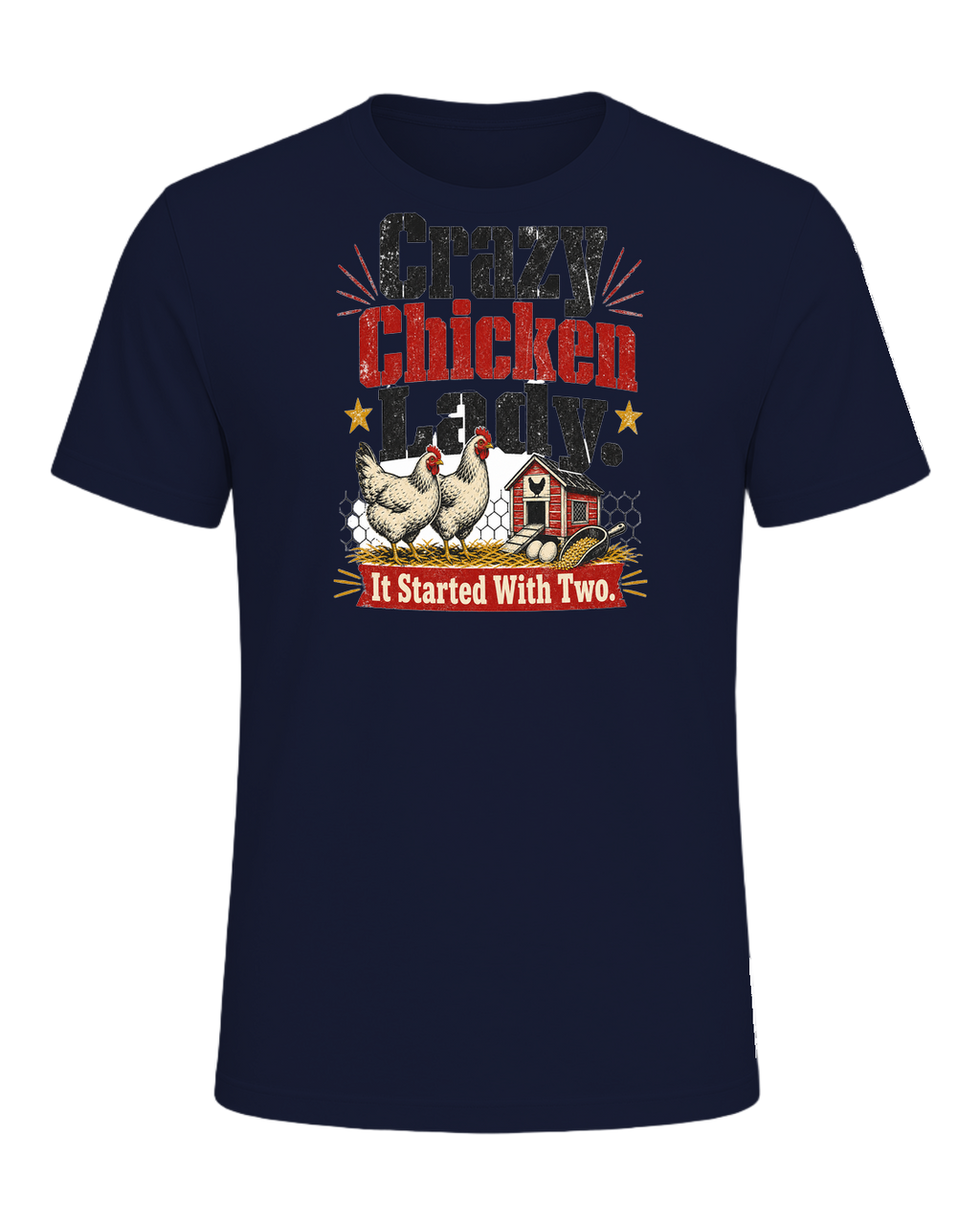 Crazy Chicken Lady. It Started With Two. — Navy
