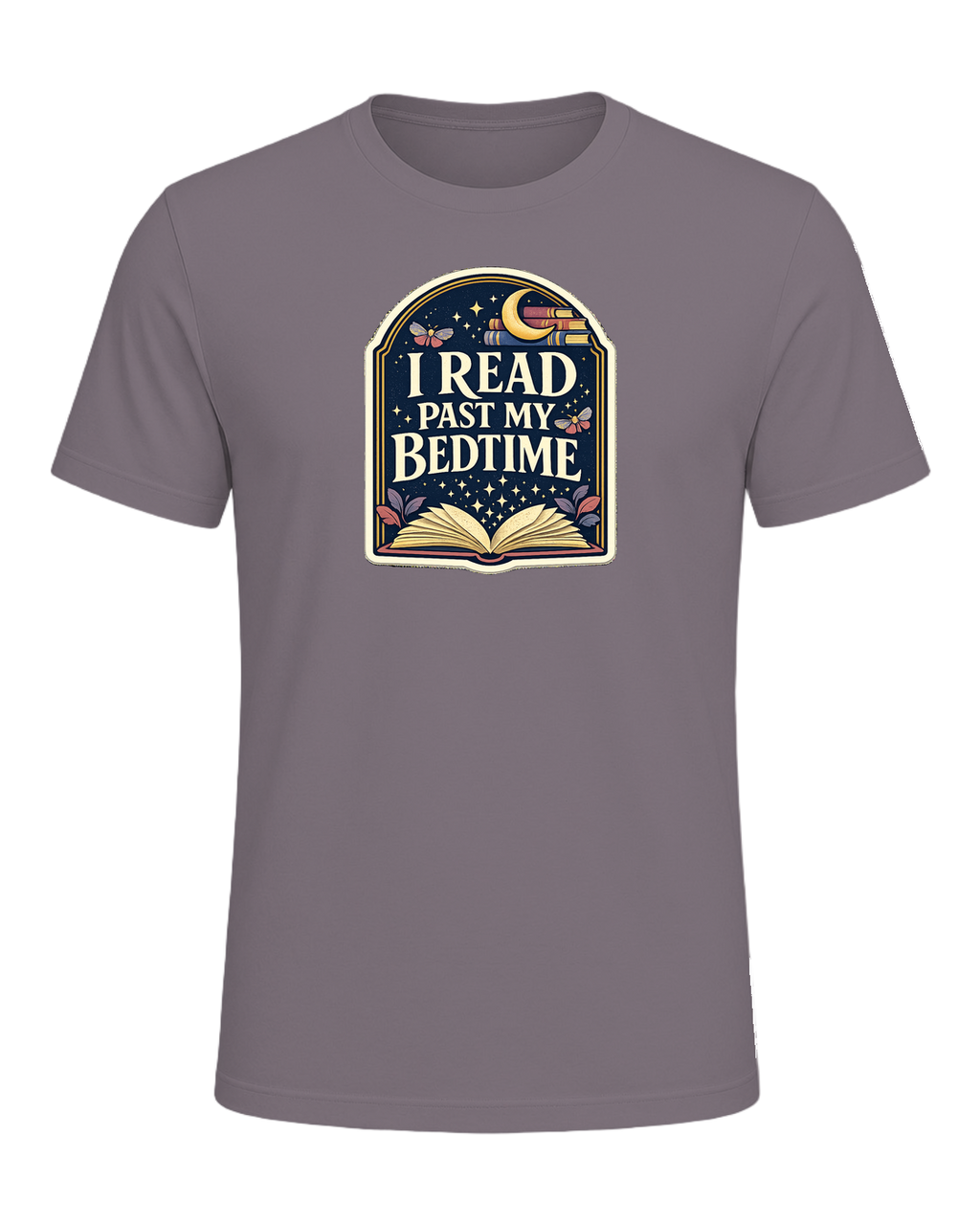 I Read Past My Bedtime Tee — Storm