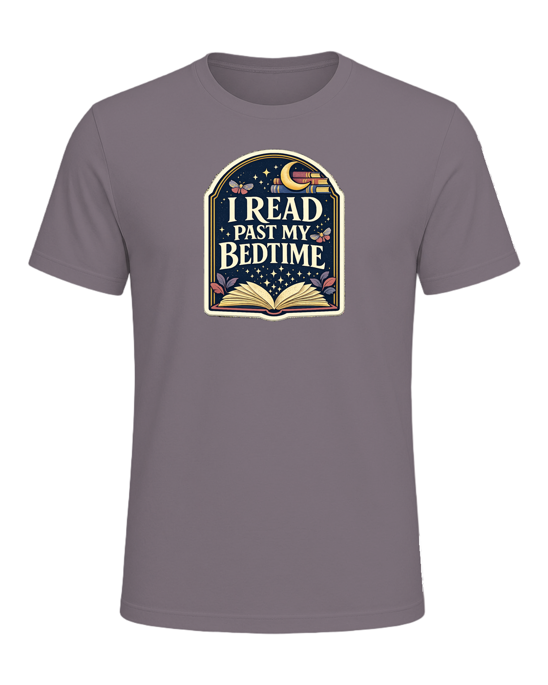 I Read Past My Bedtime Tee — Storm
