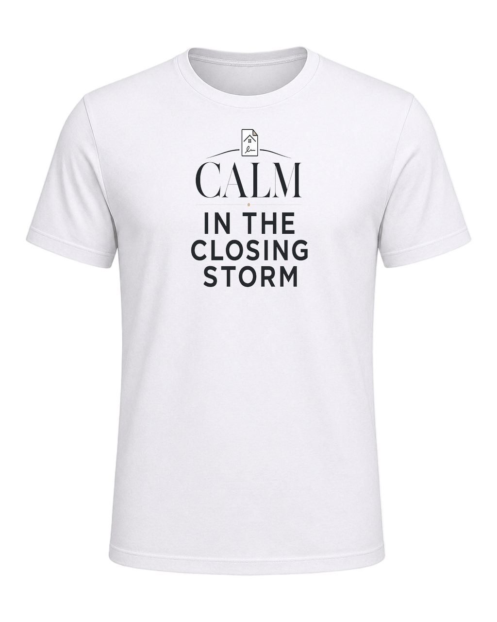 CALM IN THE CLOSING STORM — White