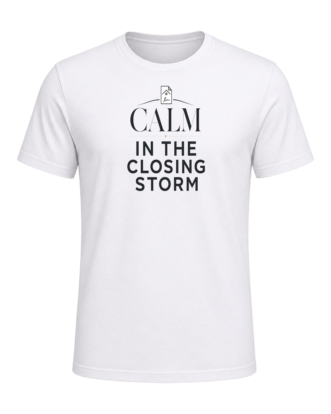 CALM IN THE CLOSING STORM — White