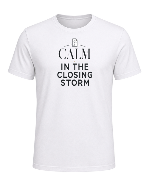 CALM IN THE CLOSING STORM — White
