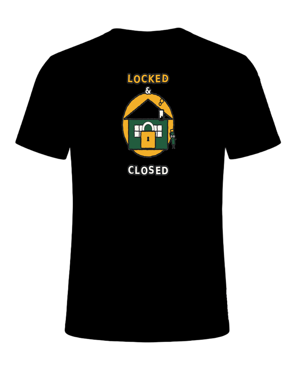 LOCKED & CLOSED — Black