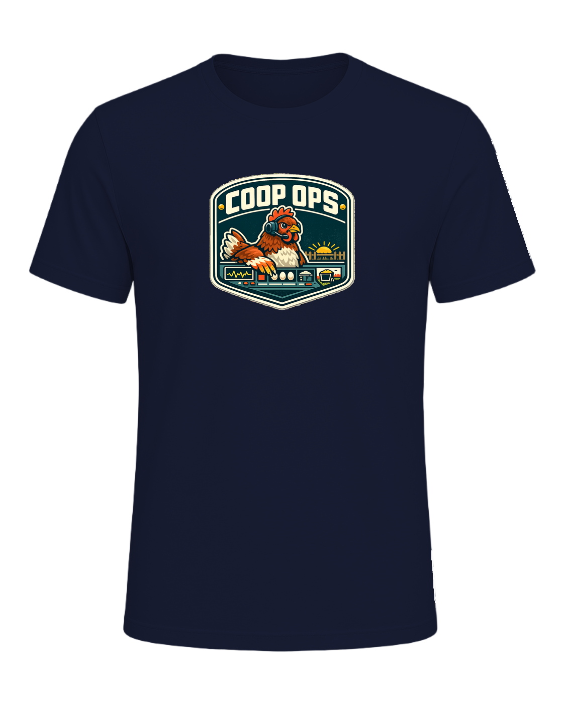 Coop Ops Tee — Navy