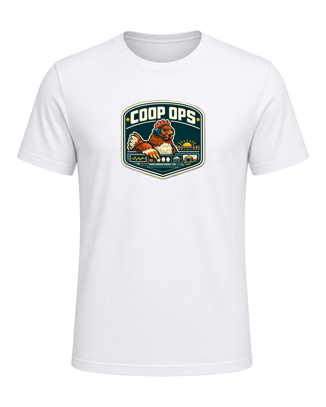 Coop Ops Tee — White