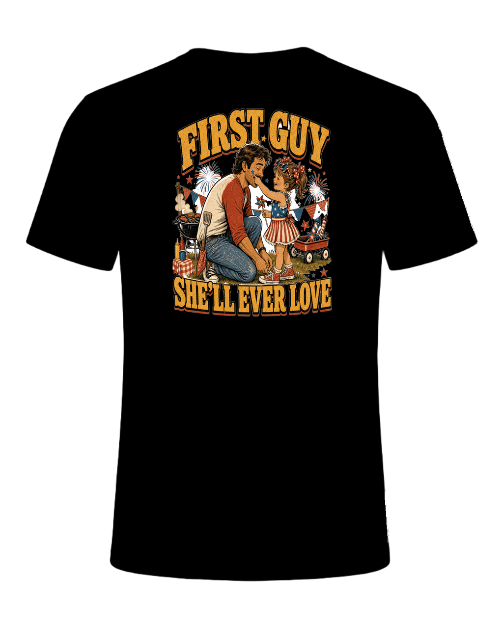 FIRST GUY SHE'LL EVER LOVE — Black