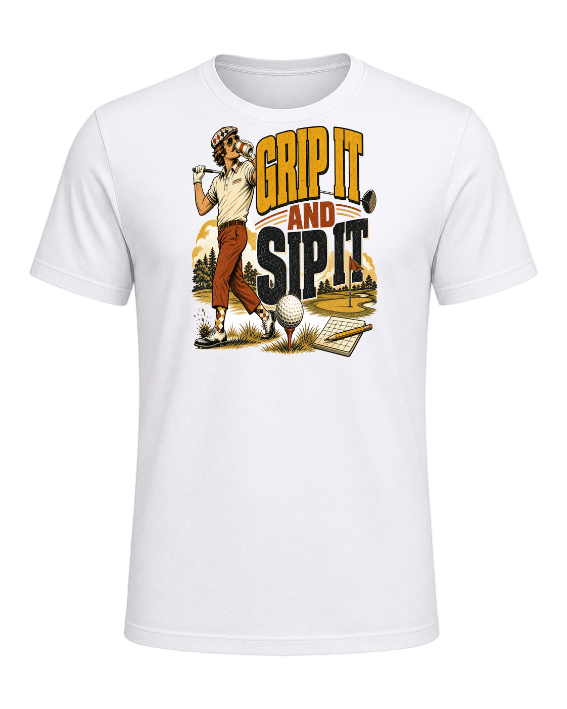 GRIP IT AND SIP IT — White