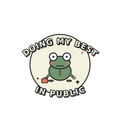 DOING MY BEST IN PUBLIC
