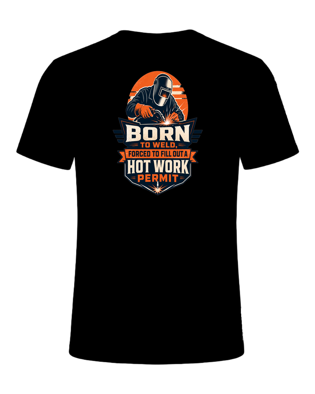 Born to weld, forced to fill out a hot work permit — Black