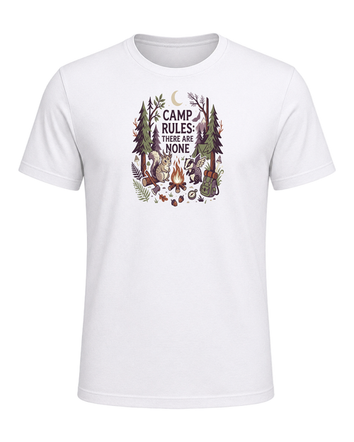 CAMP RULES: THERE ARE NONE — White