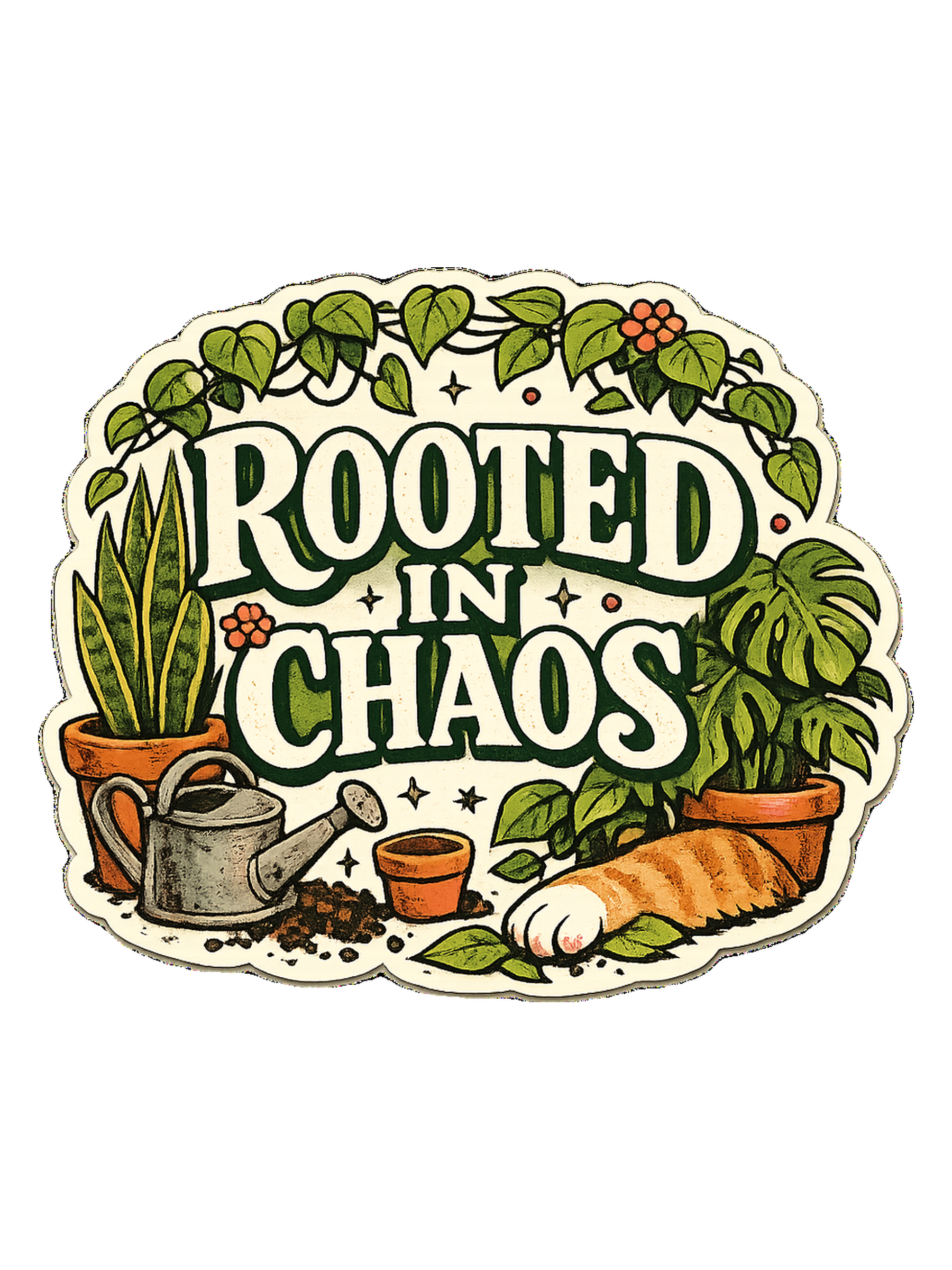 A cozy vintage plant mom tee for anyone beautifully rooted in houseplant chaos.