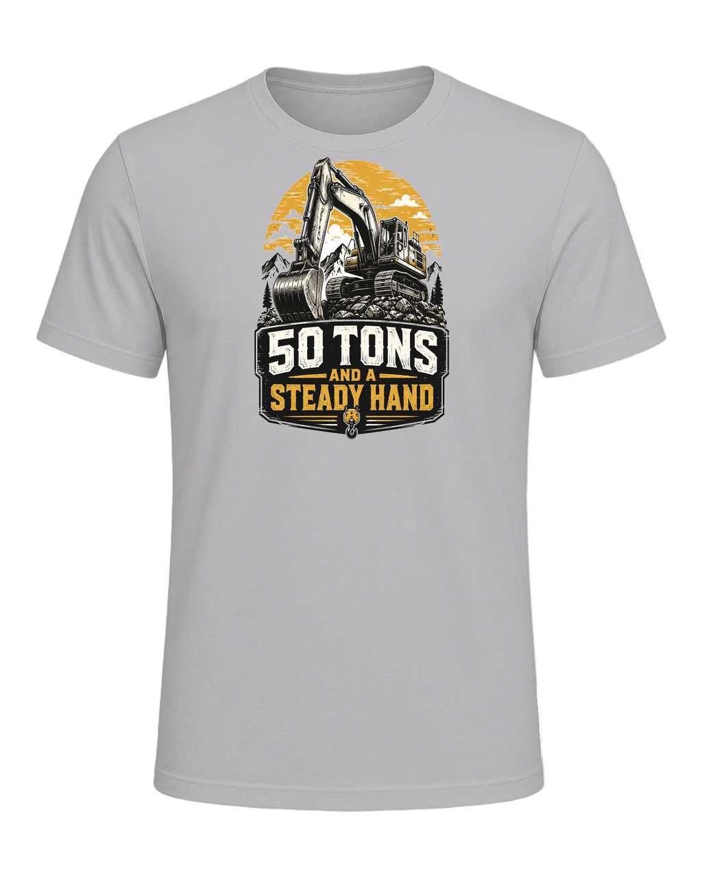50 tons and a steady hand — Athletic Heather