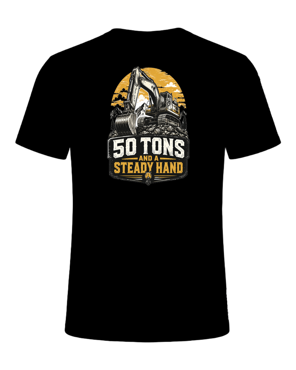 50 tons and a steady hand — Black