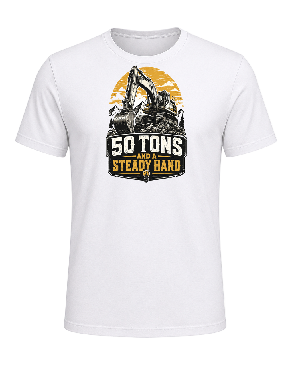 50 tons and a steady hand — White