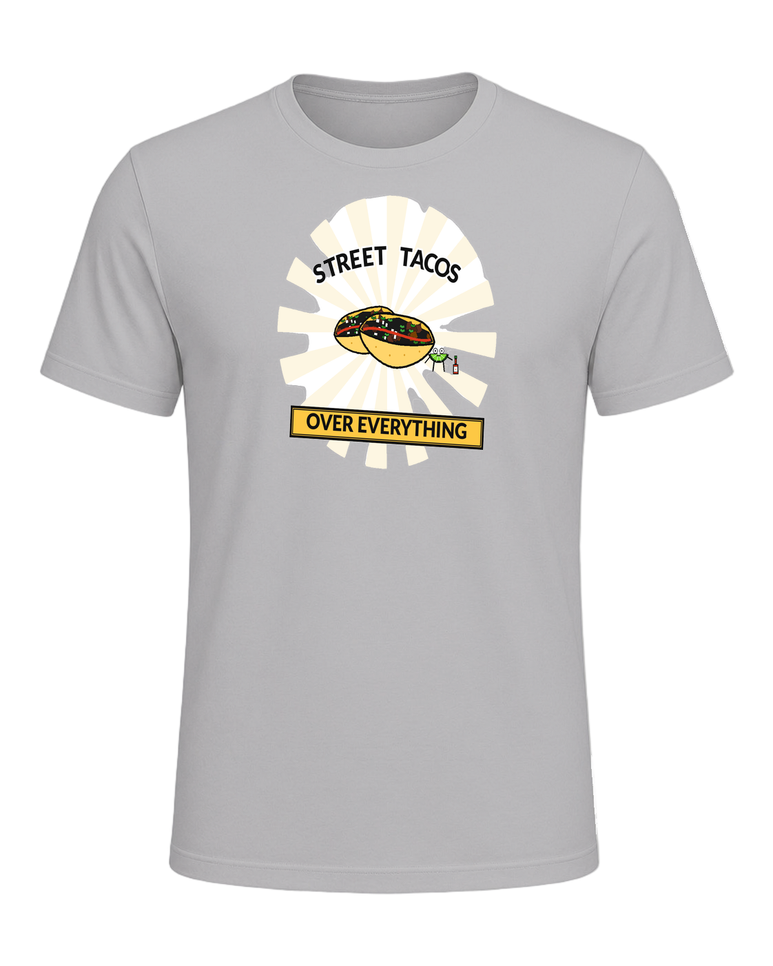 STREET TACOS OVER EVERYTHING — Athletic Heather