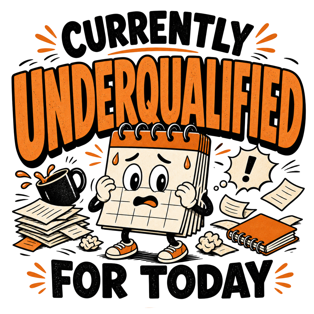 Currently Underqualified For Today