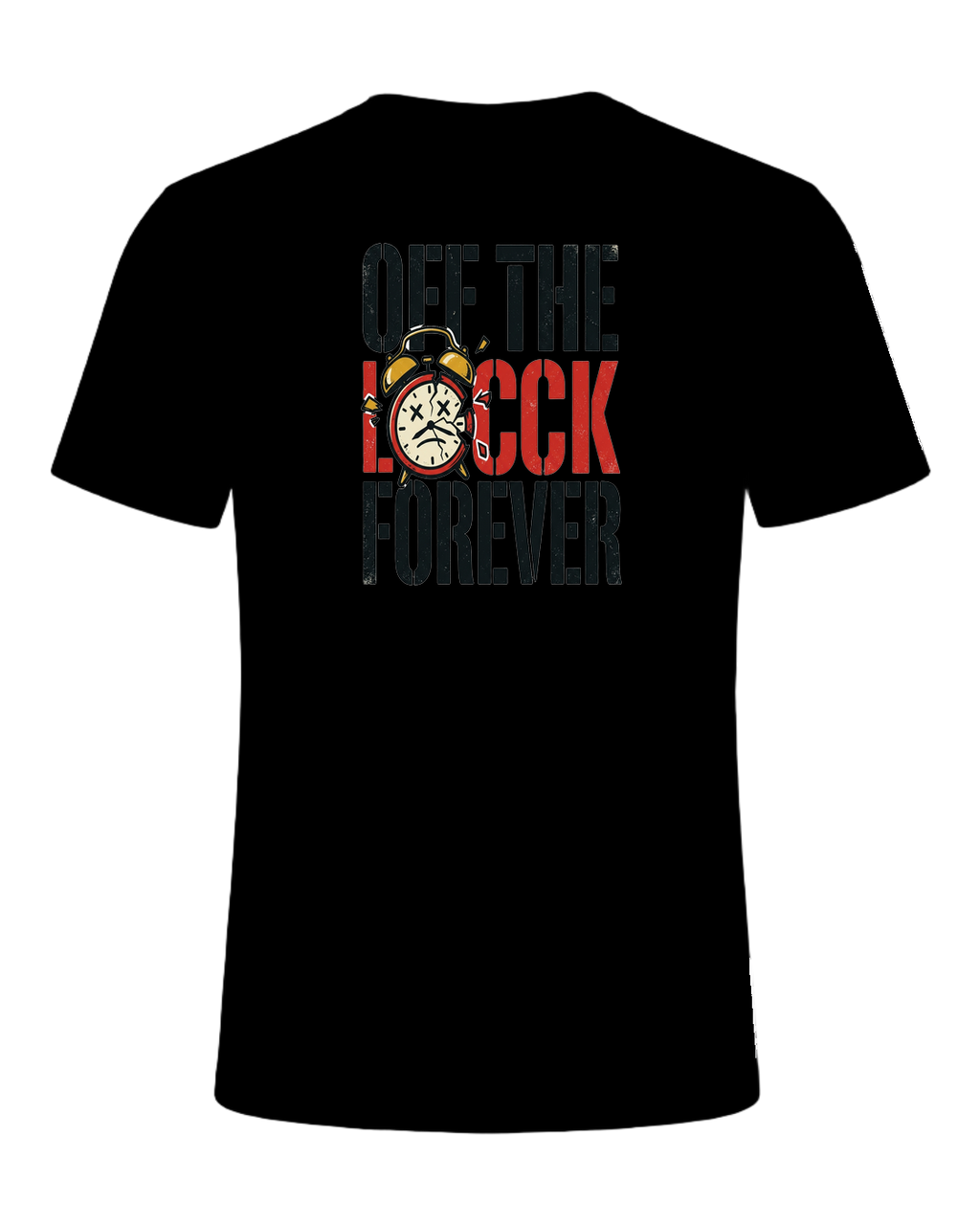 Off the clock forever — Black