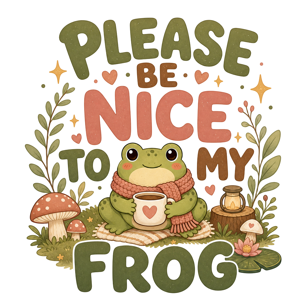 PLEASE BE NICE TO MY FROG