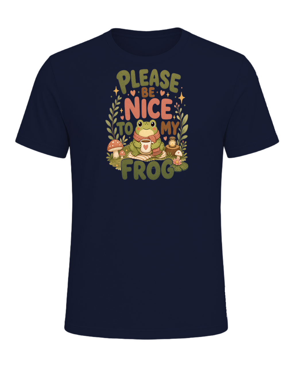 PLEASE BE NICE TO MY FROG — Navy