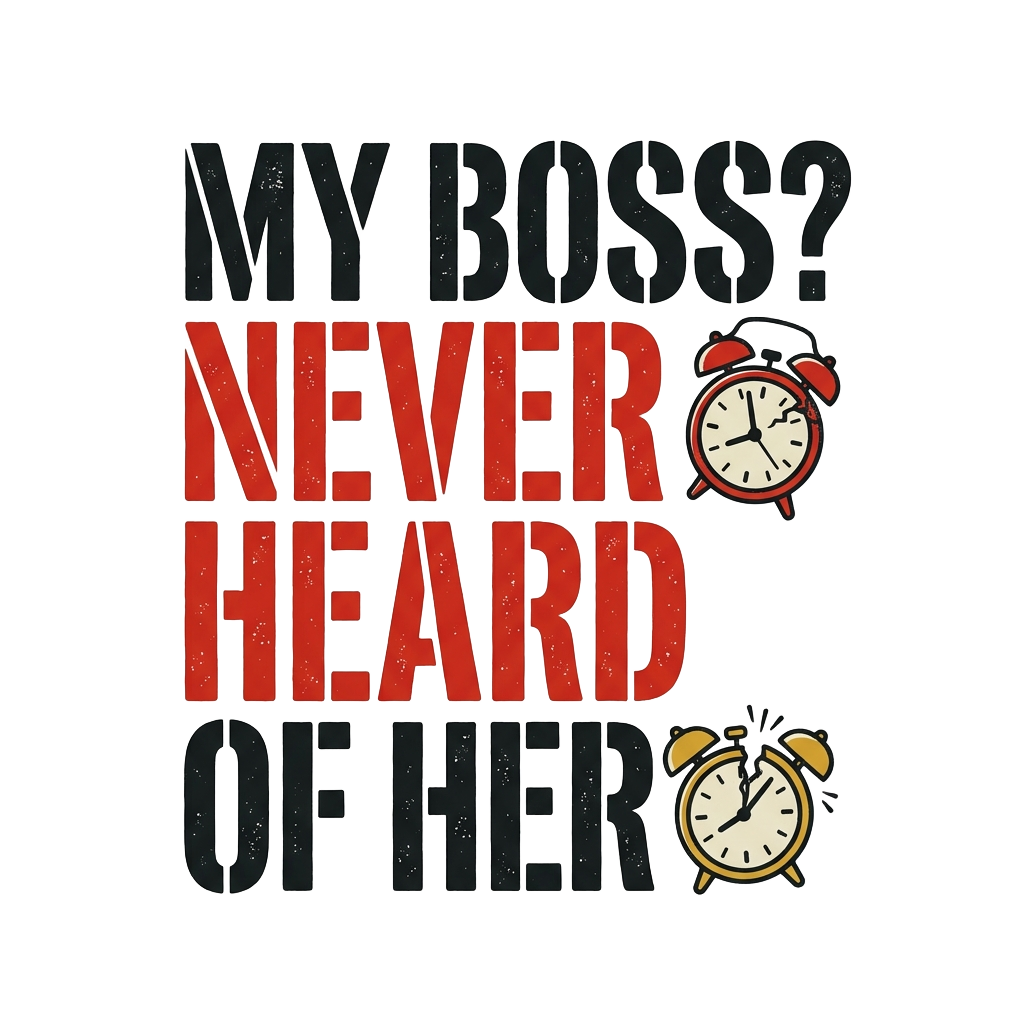 My boss? Never heard of her