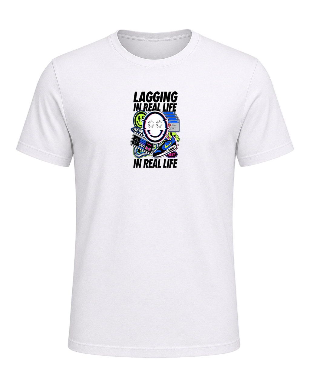 LAGGING IN REAL LIFE — White