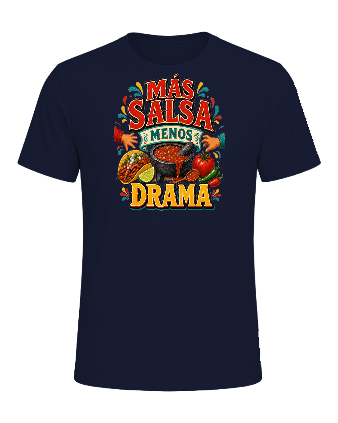 MÁS SALSA MENOS DRAMA — Navy