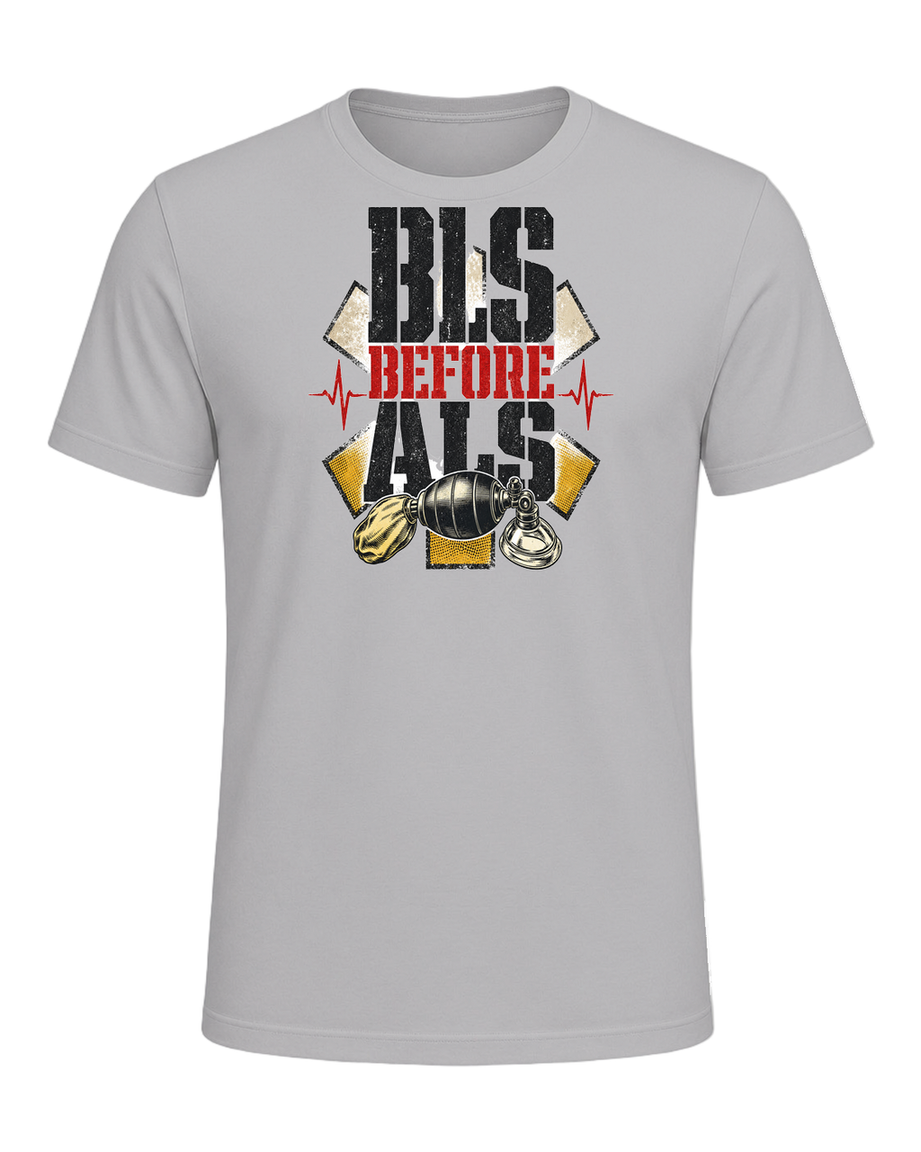 BLS BEFORE ALS — Athletic Heather