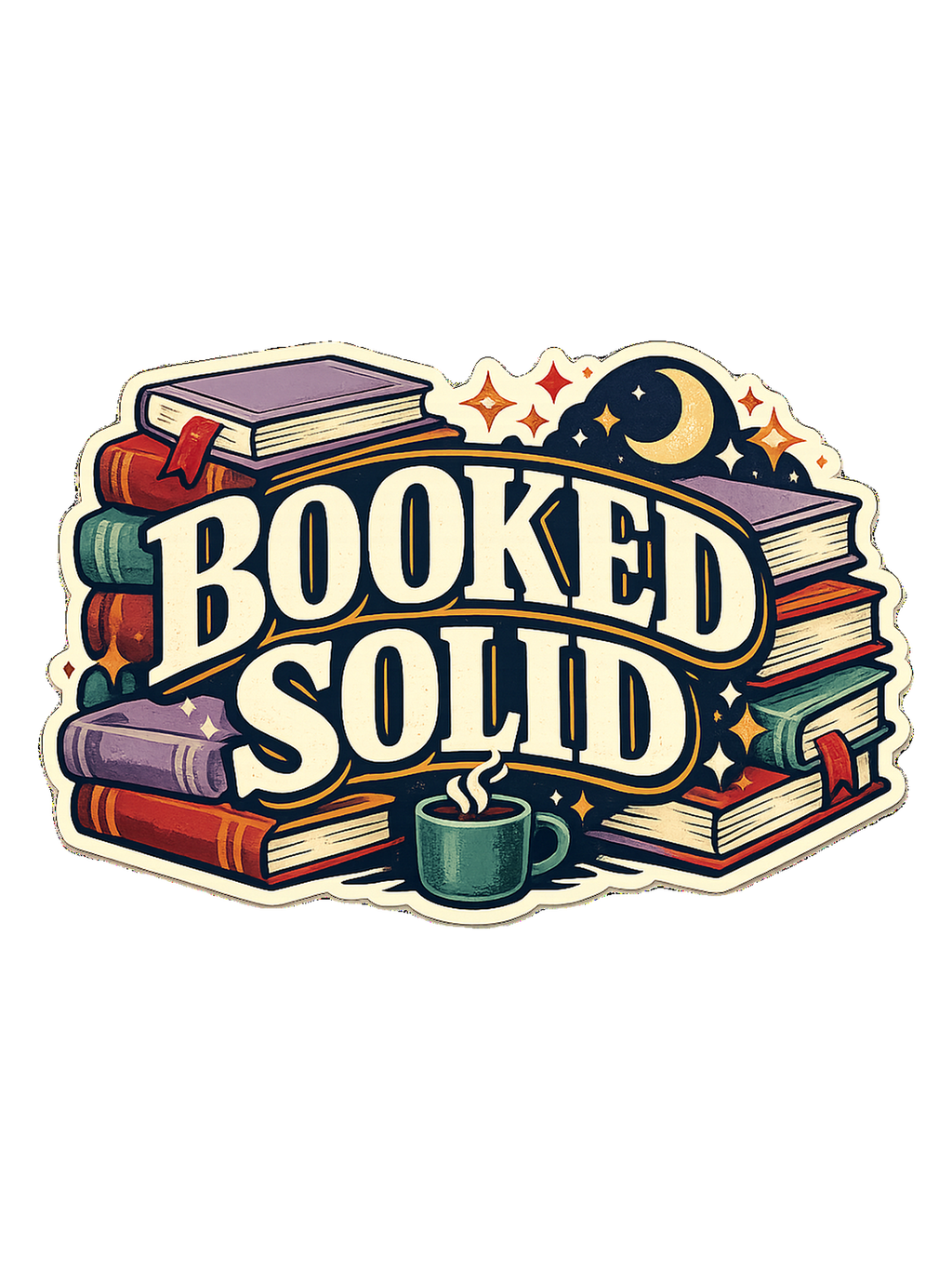 Booked Solid Tee