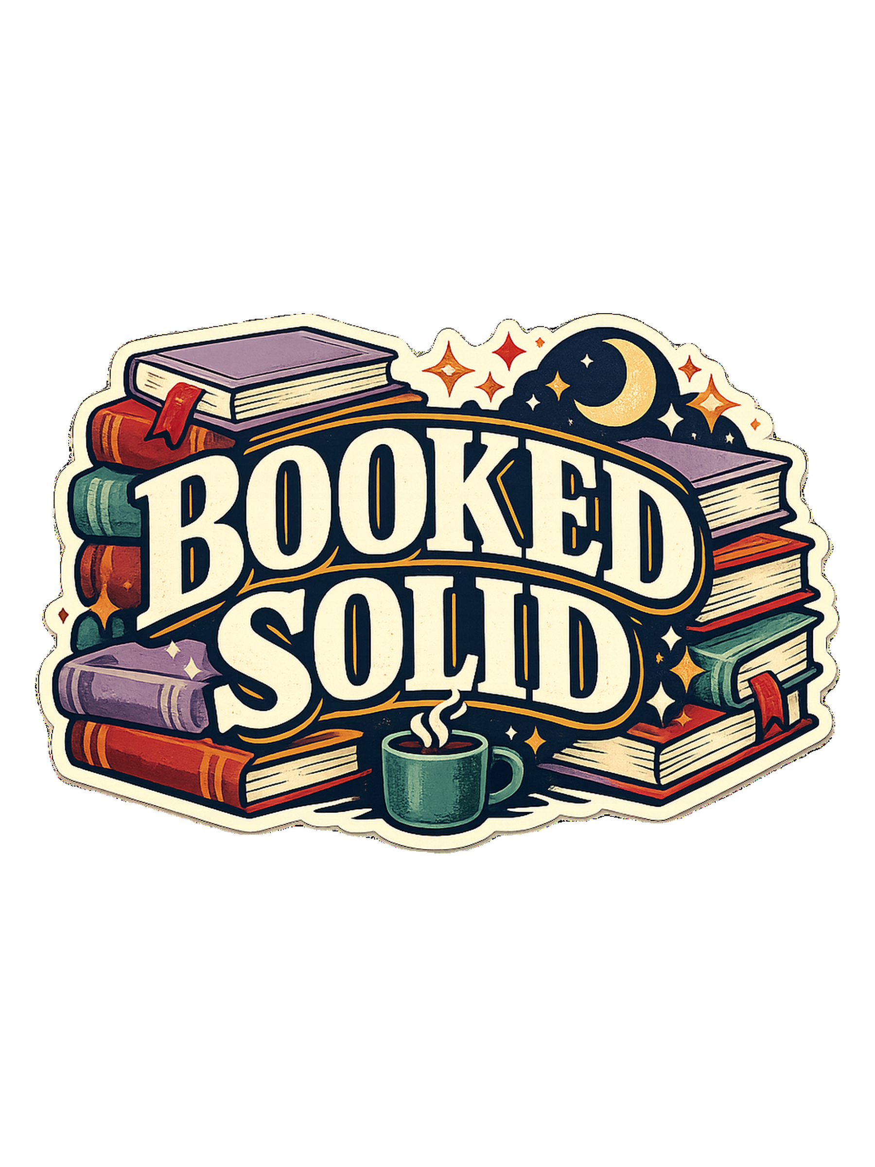 Booked Solid Tee