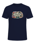 Booked Solid Tee — Navy
