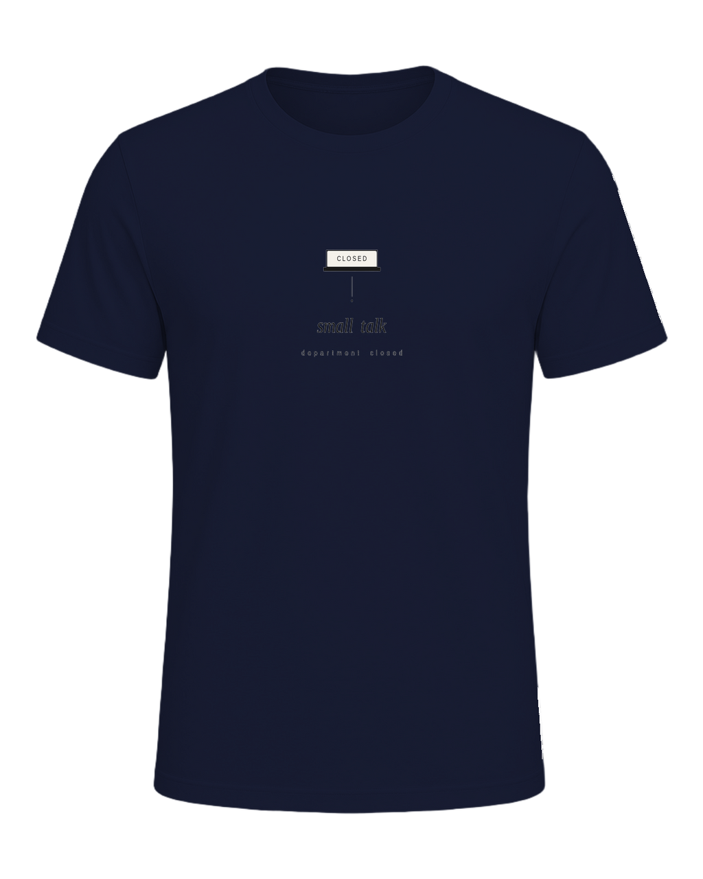 small talk department closed — Navy