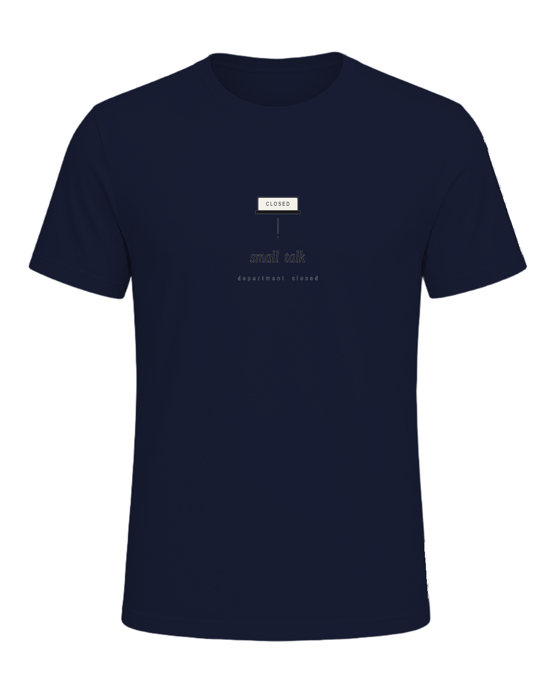 small talk department closed — Navy