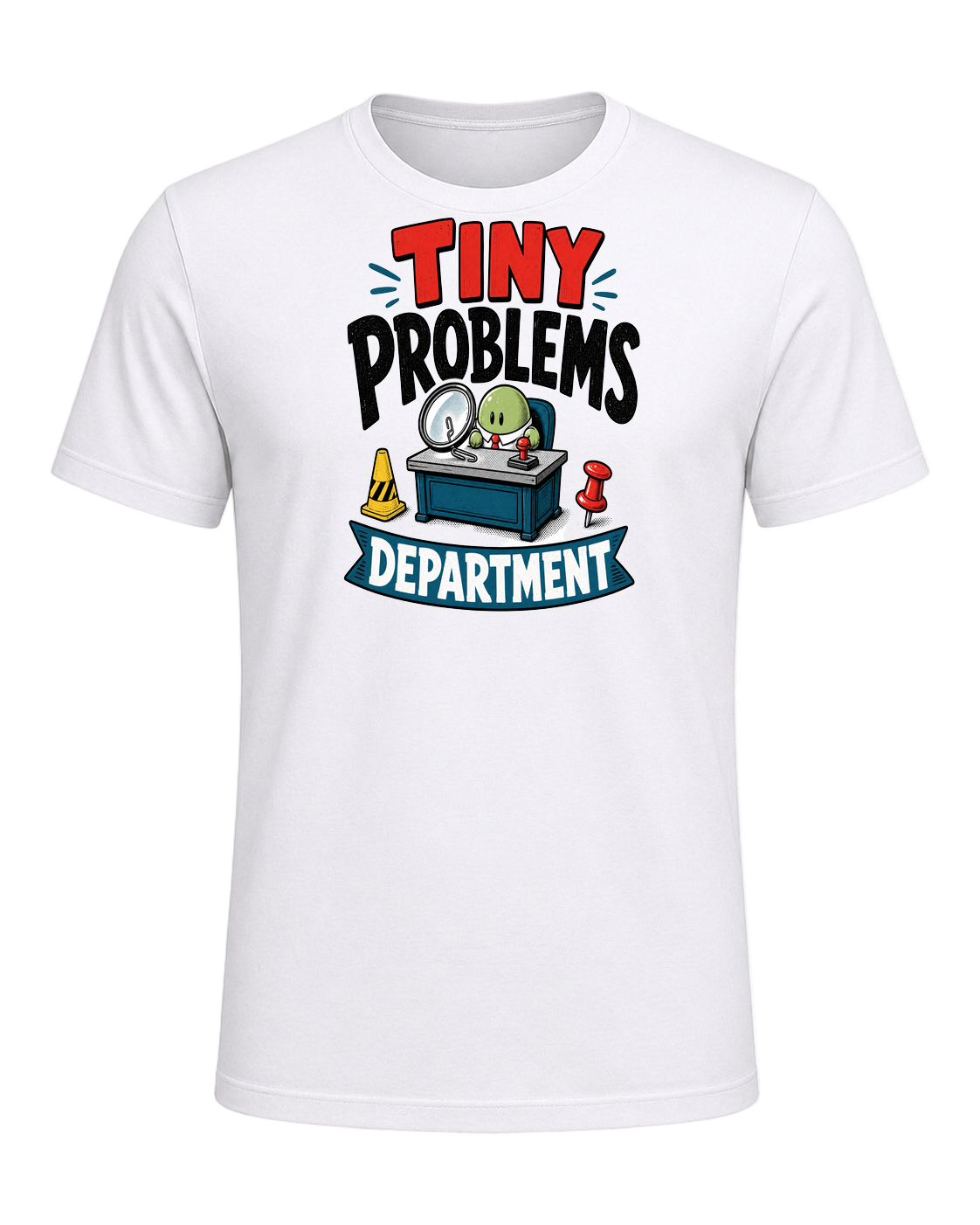 TINY PROBLEMS DEPARTMENT — White