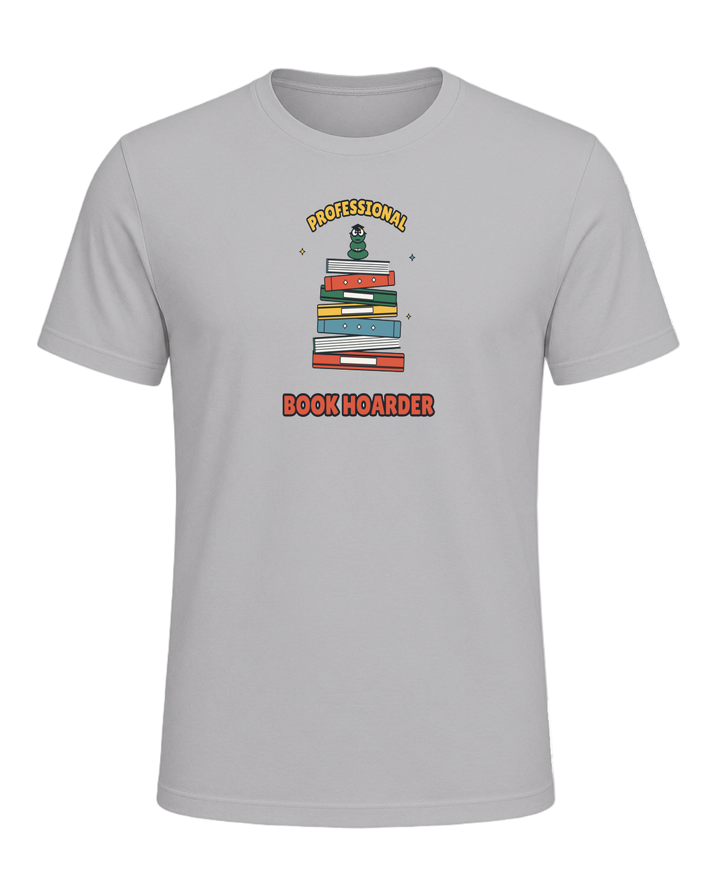 PROFESSIONAL BOOK HOARDER — Athletic Heather