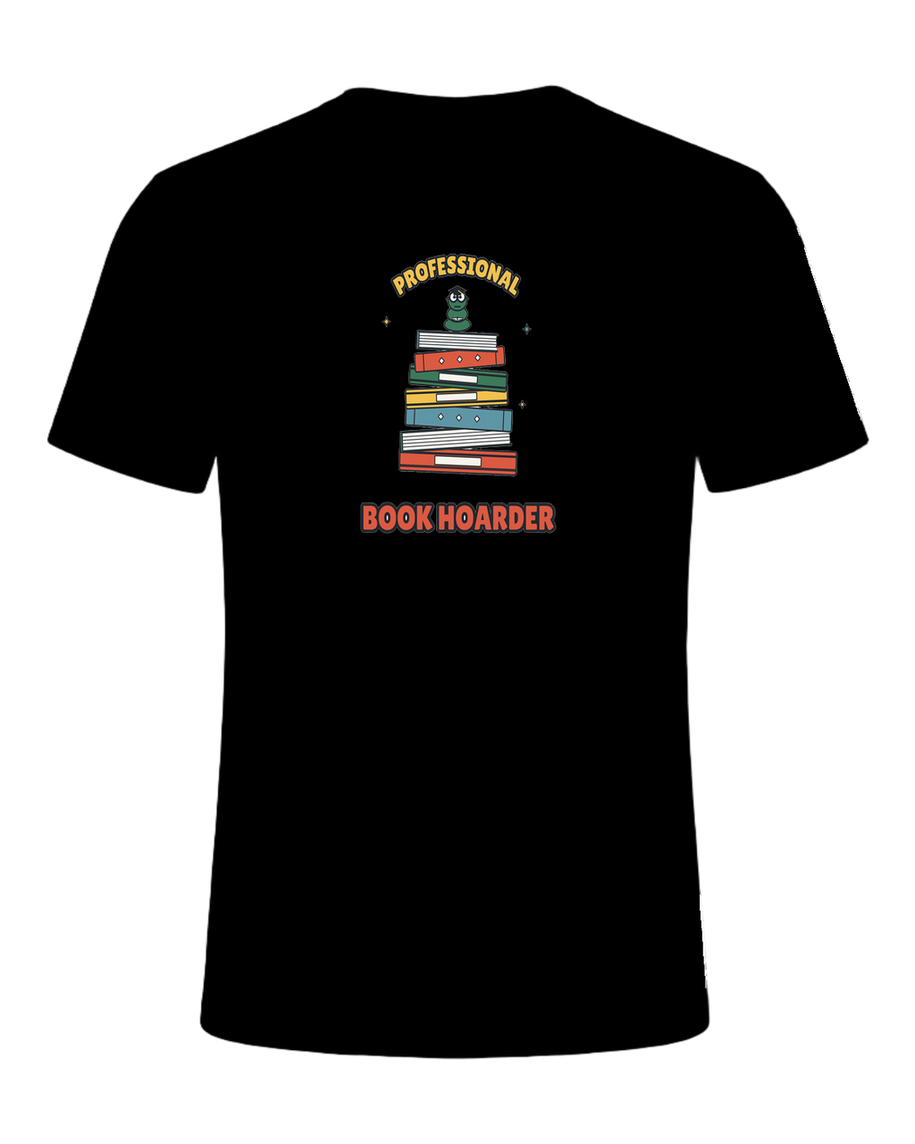 PROFESSIONAL BOOK HOARDER — Black