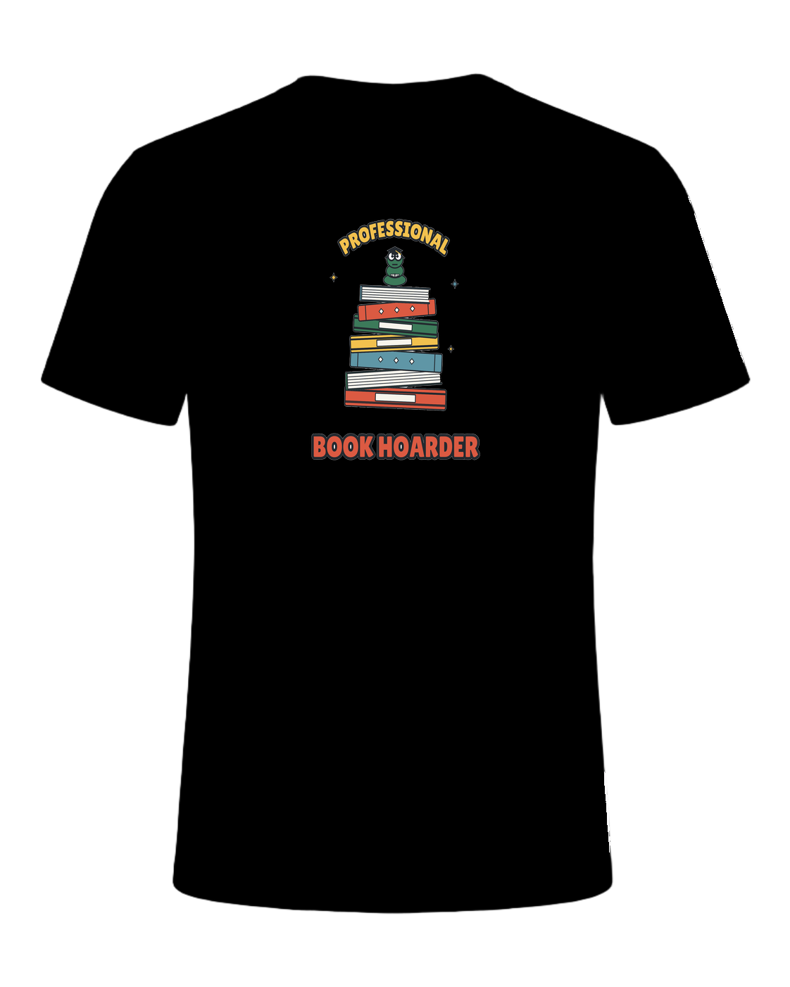 PROFESSIONAL BOOK HOARDER — Black