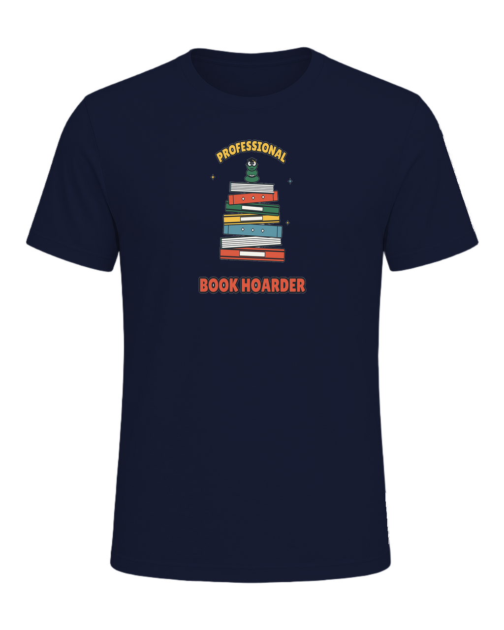 PROFESSIONAL BOOK HOARDER — Navy