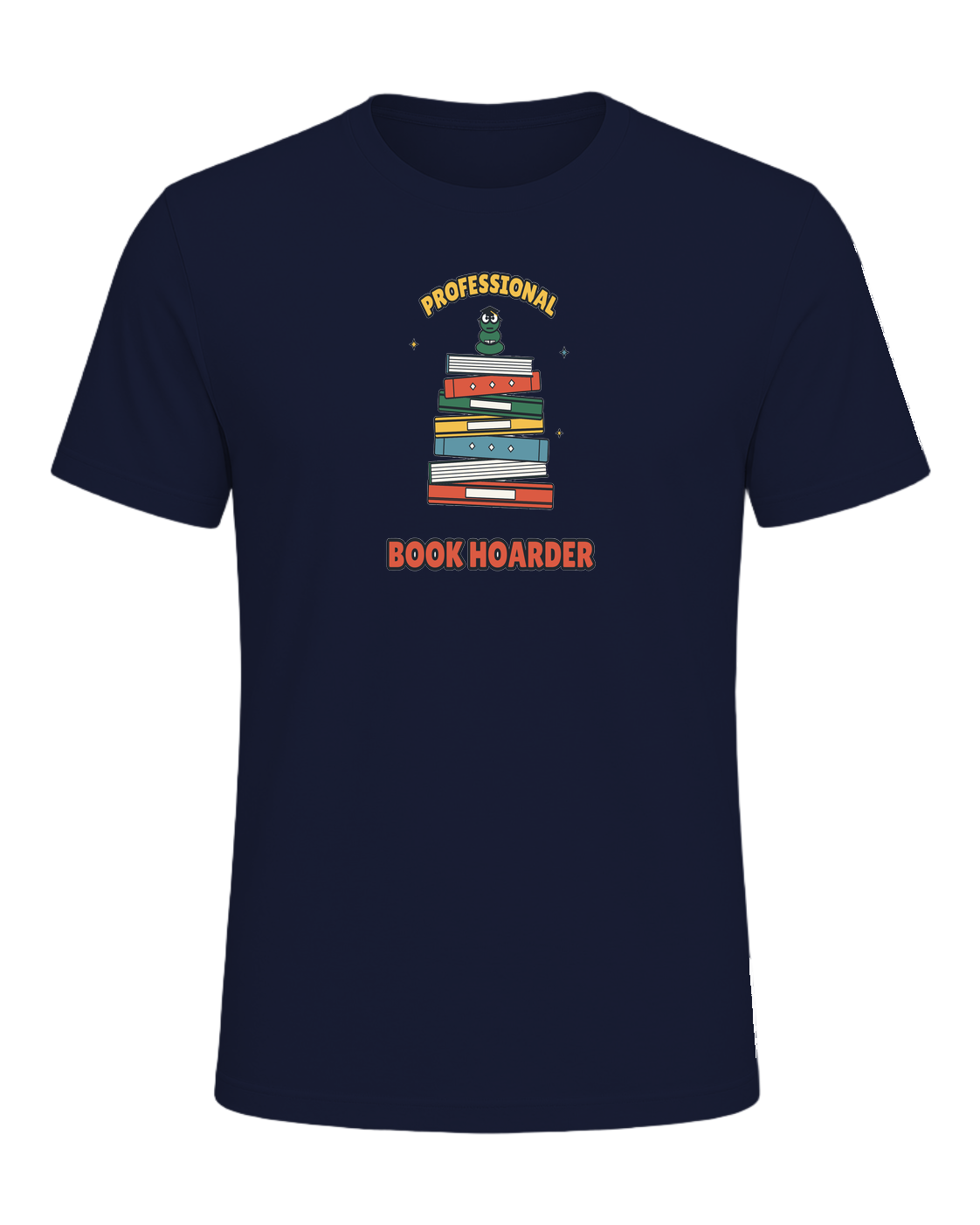 PROFESSIONAL BOOK HOARDER — Navy