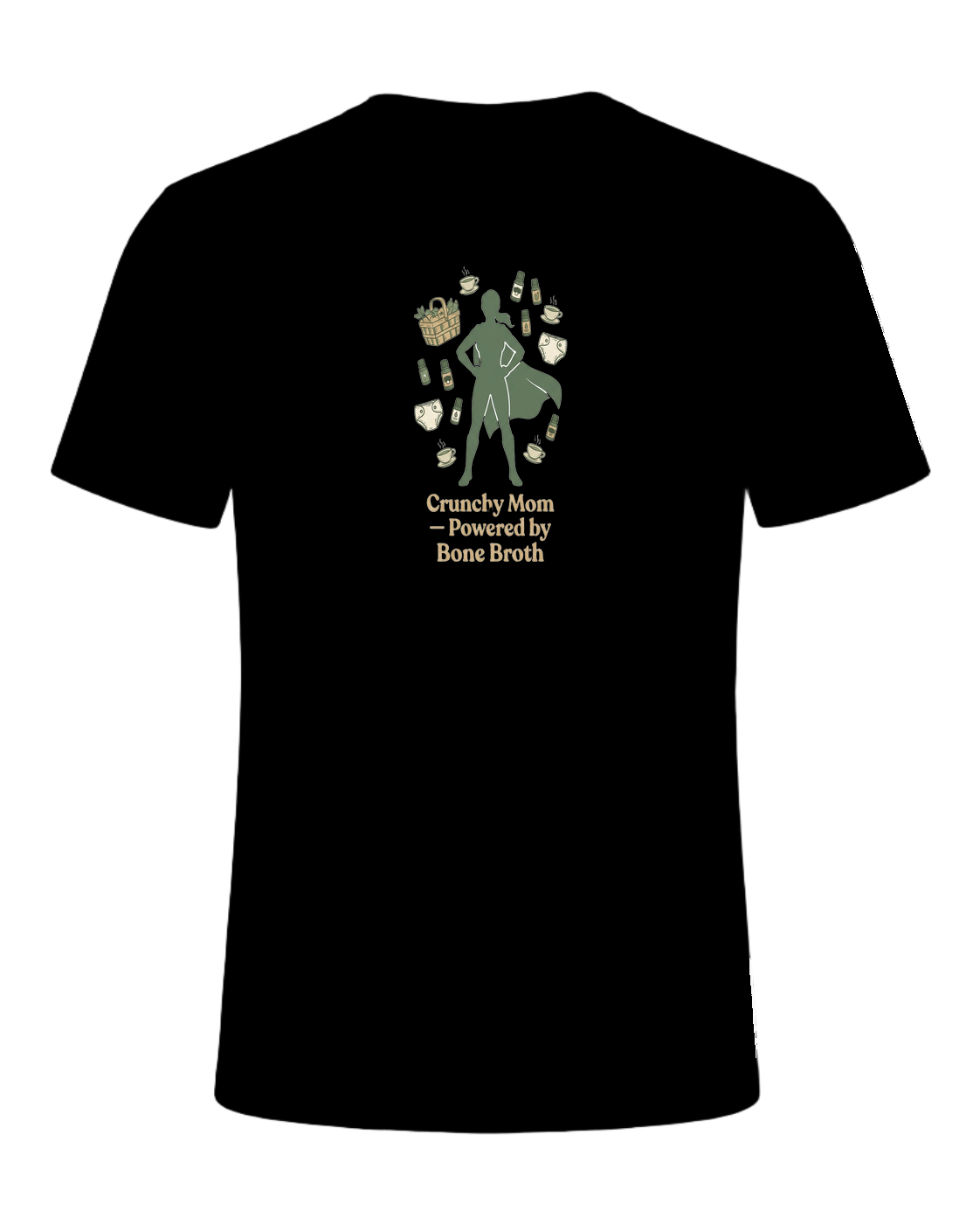 Crunchy Mom — Black