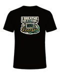 I Breathe For A Living. Some Of You Make It Hard. Tee — Black Heather
