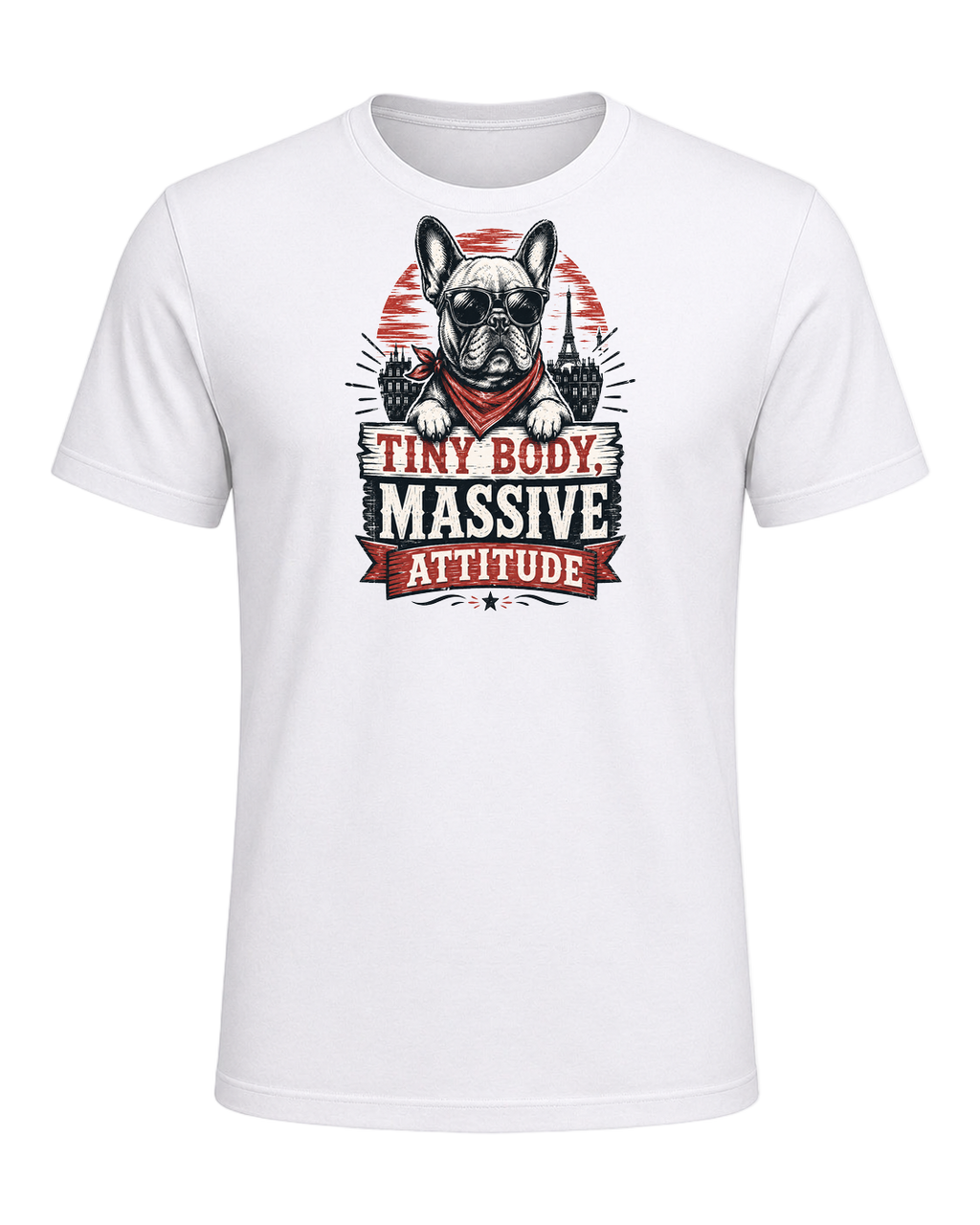 Tiny Body, Massive Attitude — White
