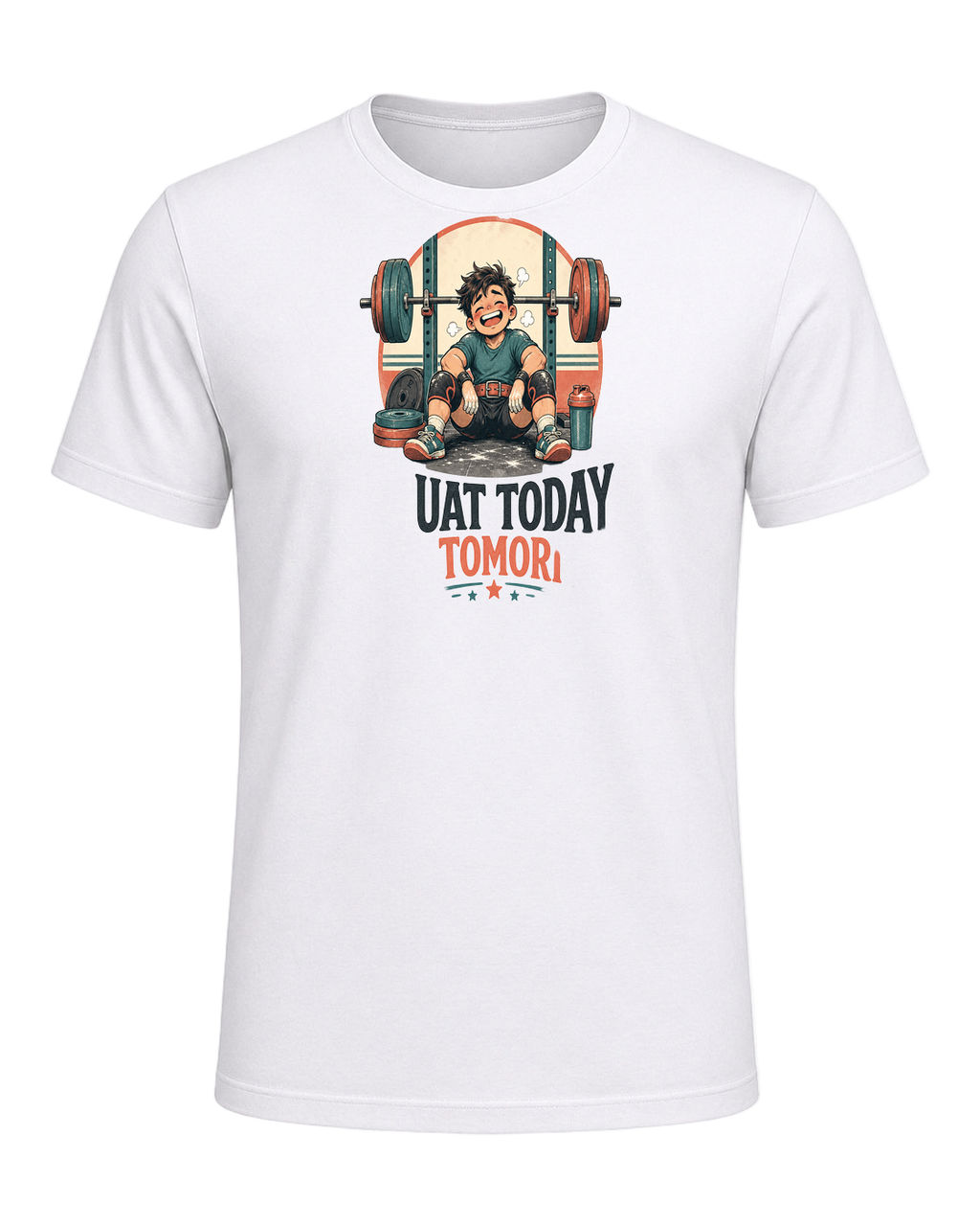 SQUAT TODAY, CRY TOMORROW — White