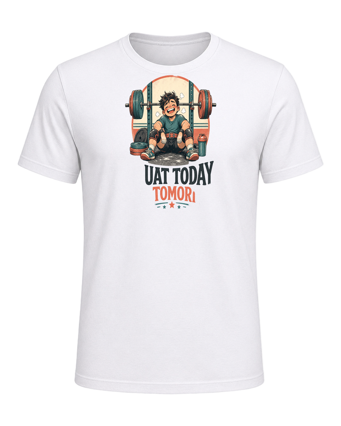 SQUAT TODAY, CRY TOMORROW — White